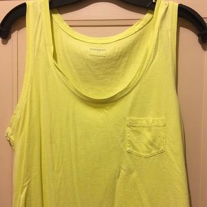 🎉🎉 Express neon yellow tank